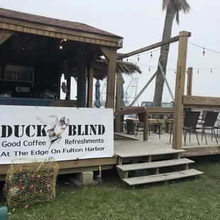 Front of Duck Blind
