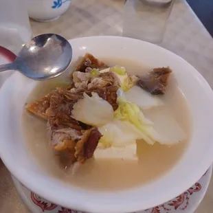 Duck Bone Soup