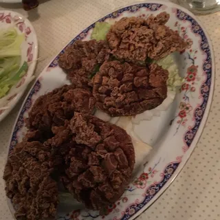 Fried Duck Livers