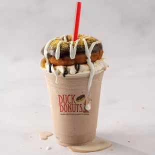 Duck Donuts Made-To-Order Donut Topped Milkshake