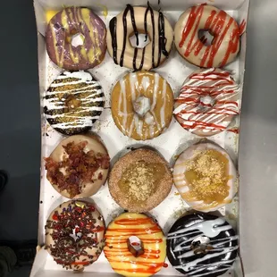 one dozen donuts!!