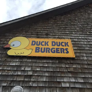 a sign on the side of a building