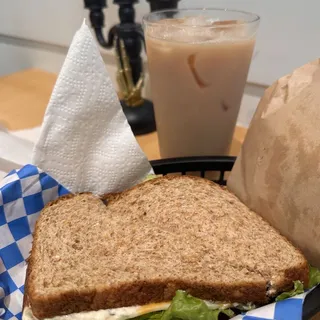 Spinach Dip Sandwich