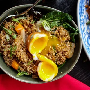 Duck fried rice.