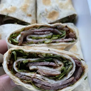 Beef wrap