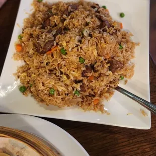 Pork fried rice