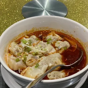 Szechuan Pork Wonton with Chili Oil