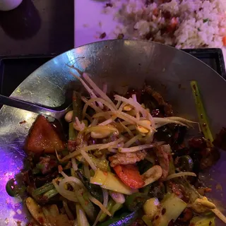 Lamb Hot and Spicy Dried Pot