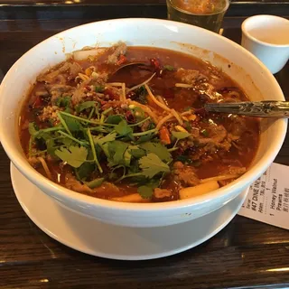 Sliced Beef in Hot and Spicy Gravy