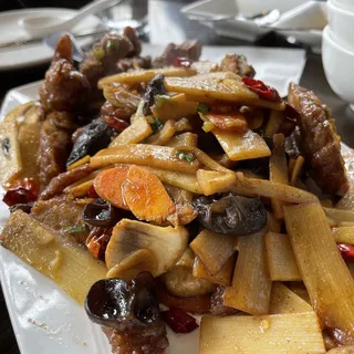 Pan Fried Intestines