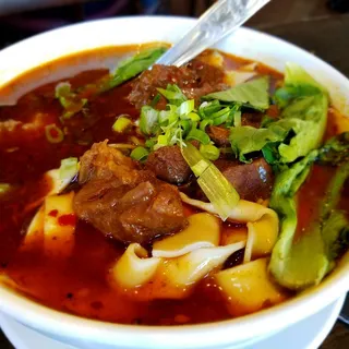 Szechuan Beef Noodle Soup