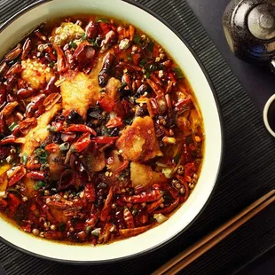 Szechuan Style Fish