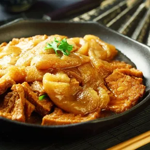 Sauteed Tofu with Fish