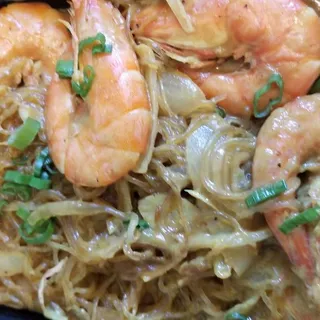 Curry and Coconut Flavored Prawn and Vermicelli