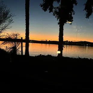 A Sunset looking at the Sacramento River and Mt. Diablo in the background.