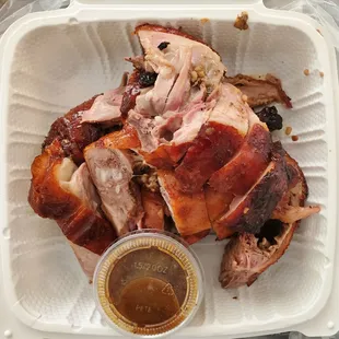 Half portion Roast Duck ($19.37 w/tax)