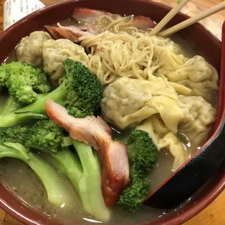 Won Ton Noodle Soup