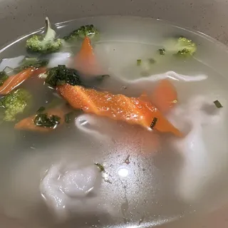Chicken Soup with Wontons