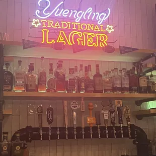 Upstairs bar