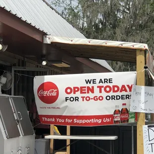 open today sign