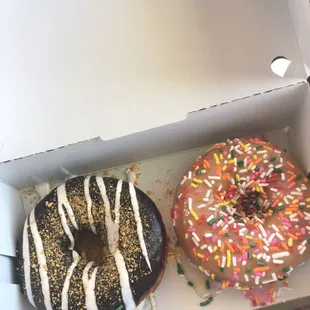 S'mores and Sprinkled Donuts