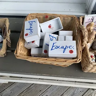 a basket of eggs