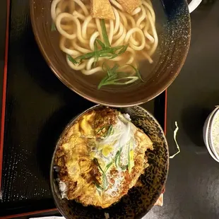 Hot Udon Mini Katsudon