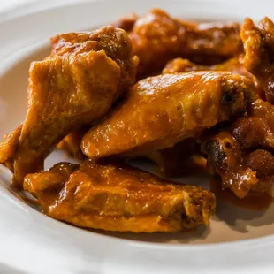 bbq chicken, fried chicken wings, food, poultry, chicken, fried chicken, bbq wings, chicken wings, chicken wings and fried chicken