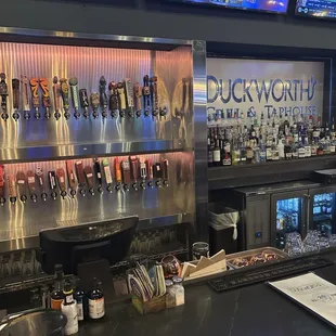 Great beer selection but no domestics