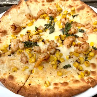 Shrimp with Fontina Cheese