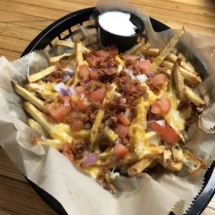 Loaded fries - so good