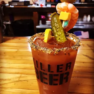 Our signature Bloody Mary