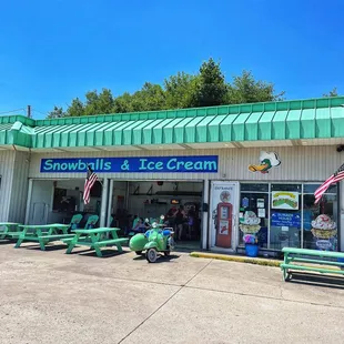 the front of the store