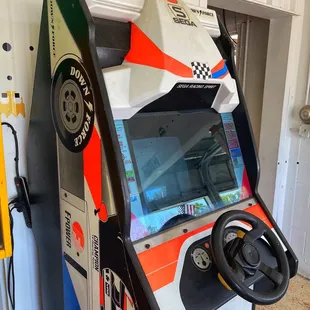 an arcade machine