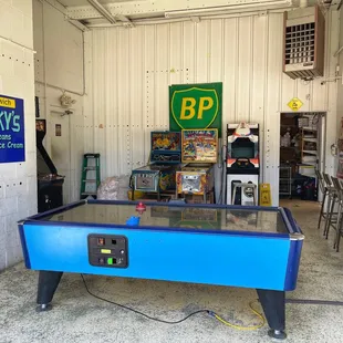 a pool table