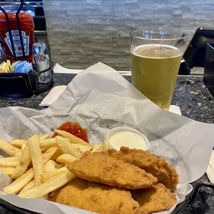 Chicken tenders &amp; fries