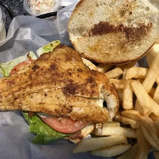 "Grouper" sandwich,  hmmmm