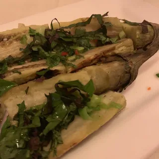 Ca Tim Nuong Fire Roasted Eggplant