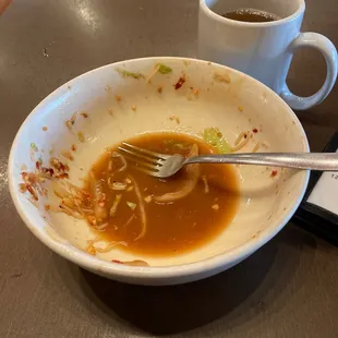 Empty bowl