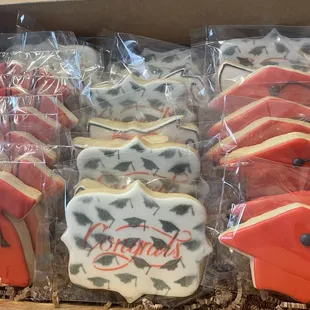 Graduation Sugar Cookies