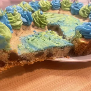 Chocolate Chip Cookie Cake