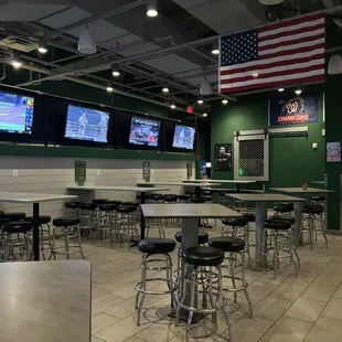 a sports bar