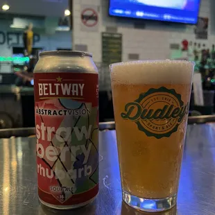 Beltway Brewery Abstract Vision Strawberry Rhubarb Sour