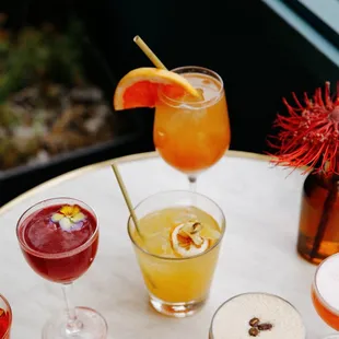 Cocktails and Dudley's Signature Espresso Martini