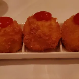 Weisenberger Grits &amp; Beer Cheese Fritters