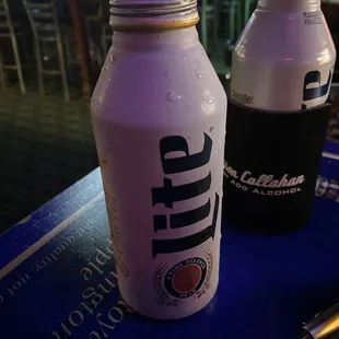 two bottles of beer