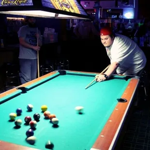 Dudley&apos;s is a great place to hang out and play some pool!