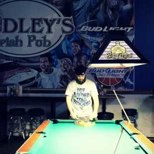 Dudley&apos;s is a great place to hang out and play some pool!