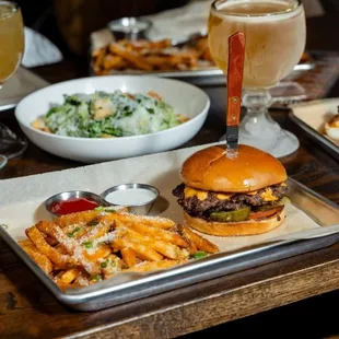 burgers, food