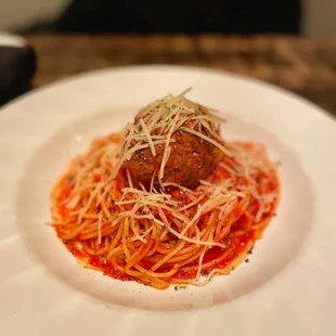 Spaghetti meatballs